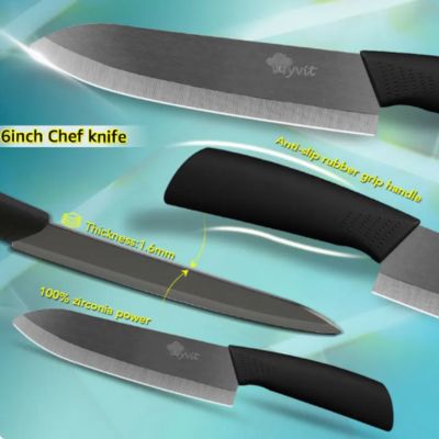 Professional Chef Knife Ceramic Set 3 4 5 6inch Anti-slip Handle - RS Knives™